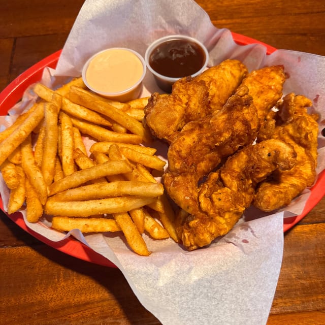 3 Piece Chicken Fingers.