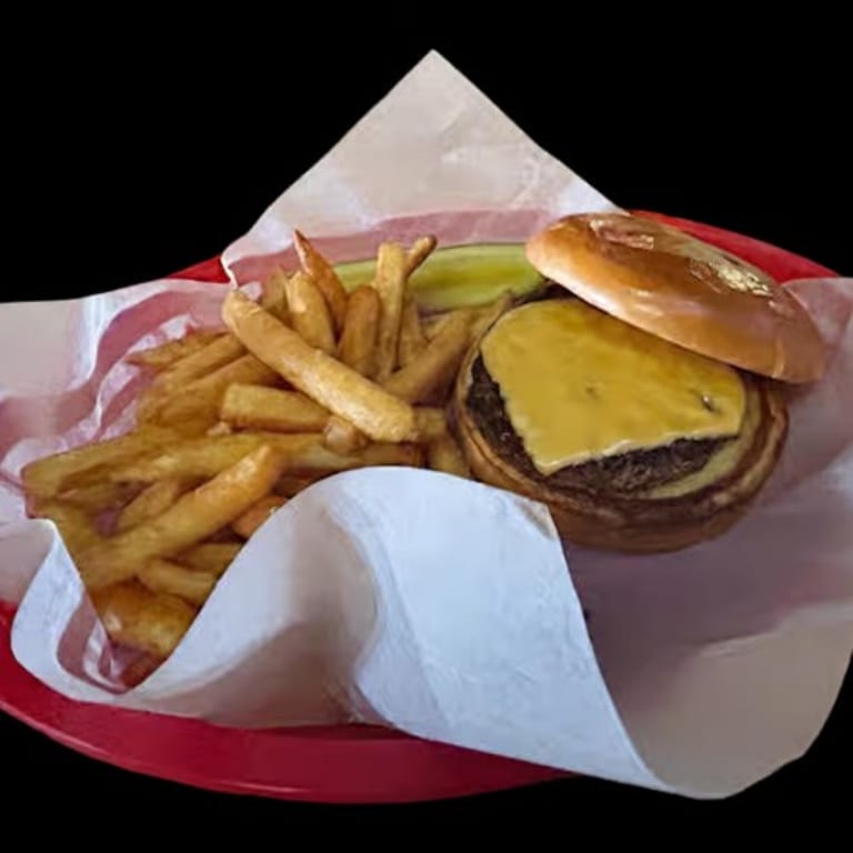 Indulge in Our Cheeseburger