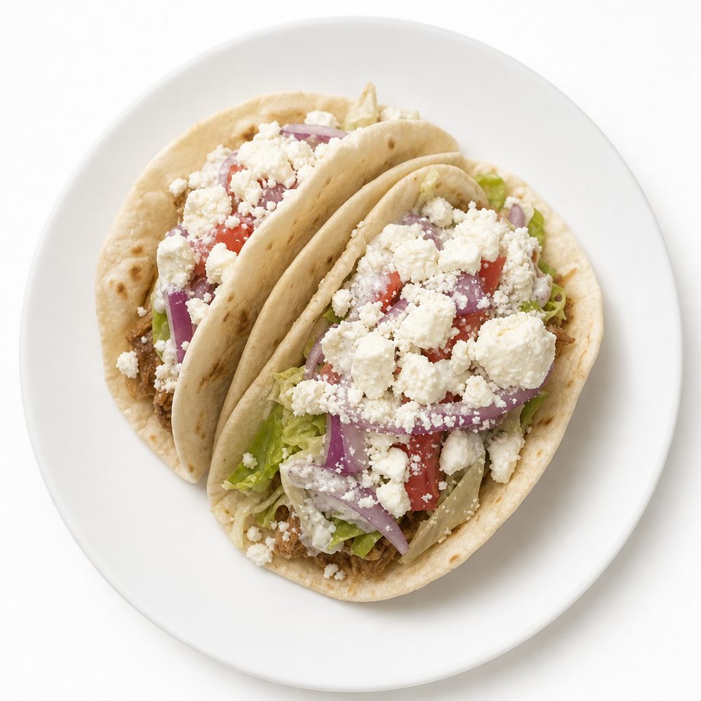 Euro Style Tacos.
