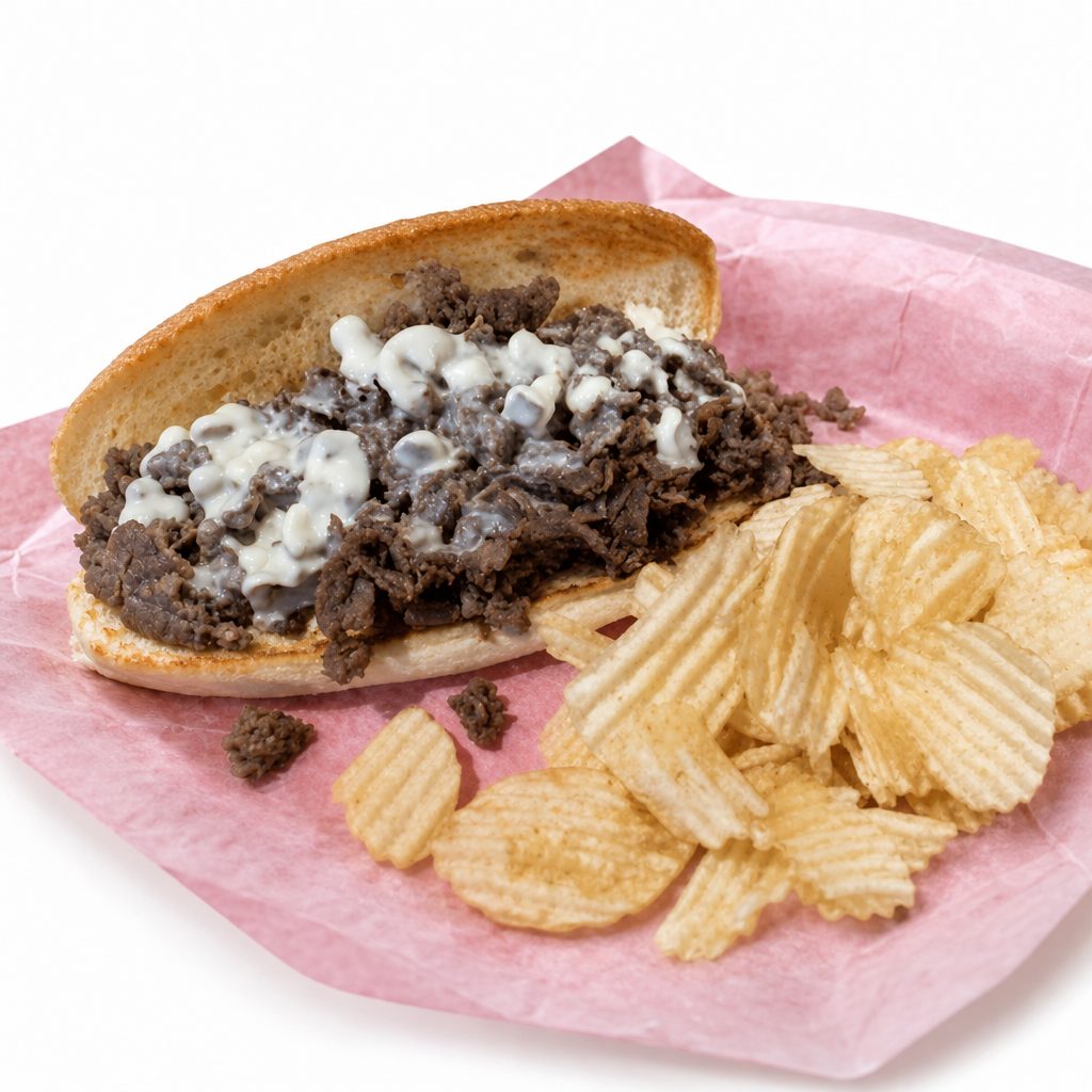 Cheesesteak Sandwich.