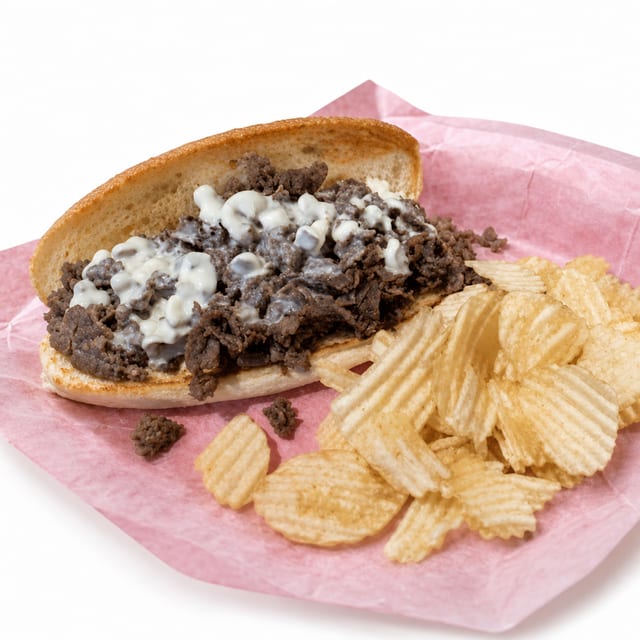 Cheesesteak Sandwich.