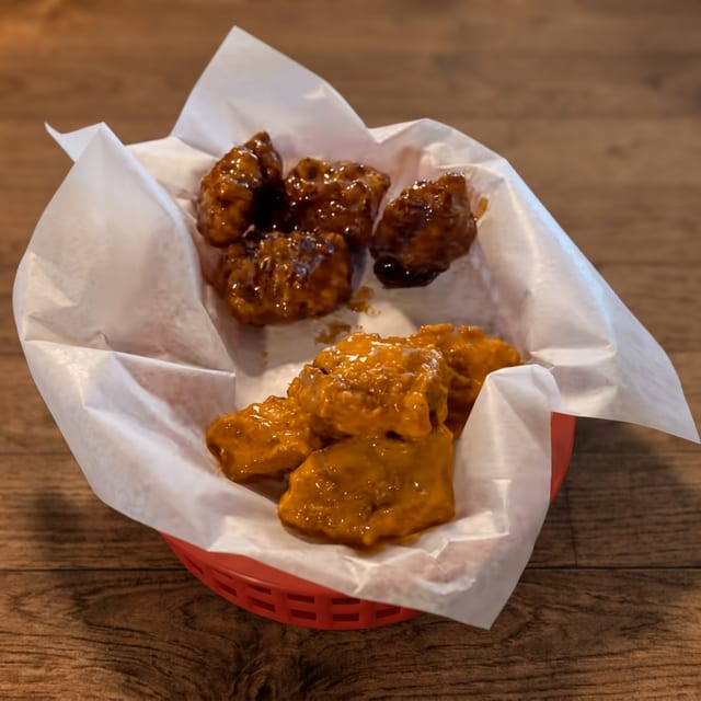 Wings: Boneless (24 Pieces).