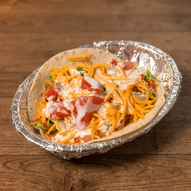 Buffalo Ranch Tacos.